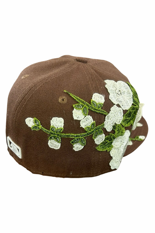Casquette NY Floral Brown – New Era 59Fifty