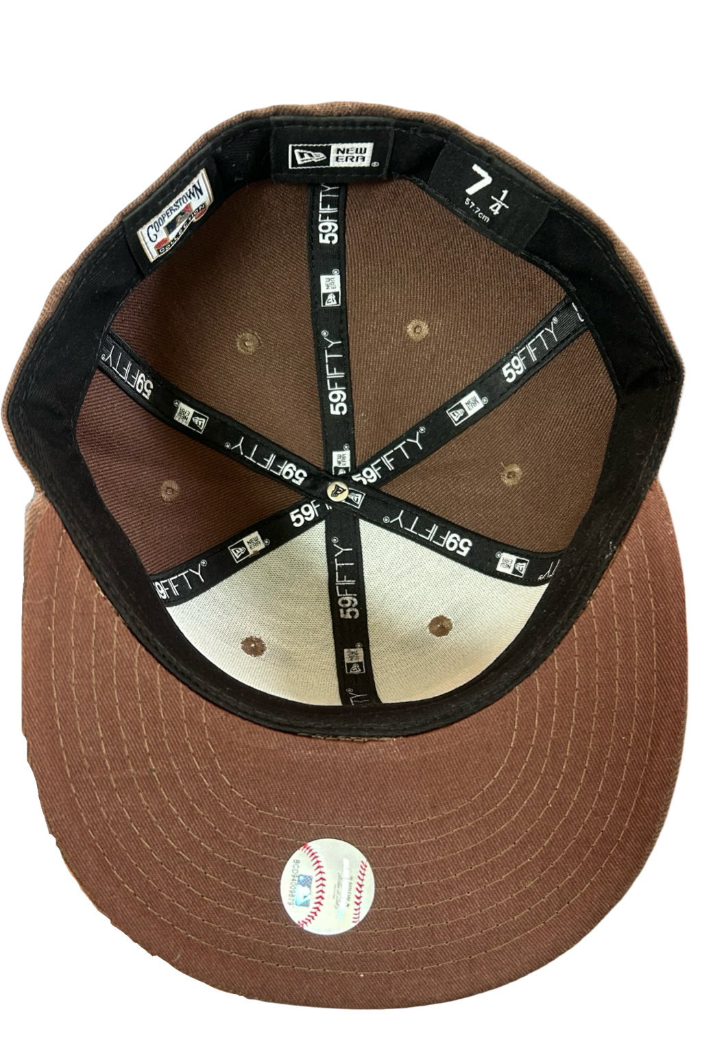 Casquette NY Floral Brown – New Era 59Fifty