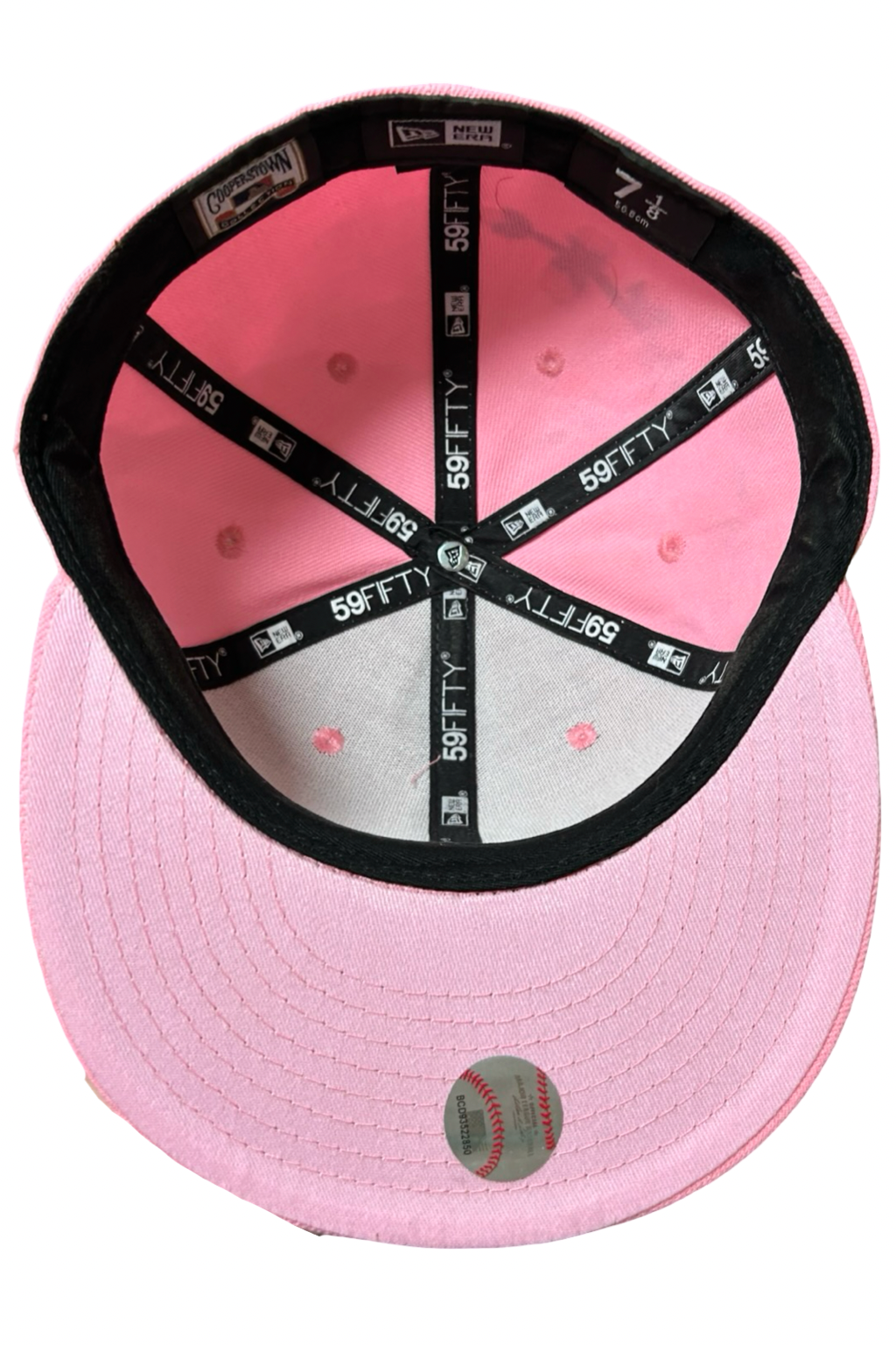 Casquette New Era 59Fifty Rose Custom Florale Blanc– Taille 7 1/8