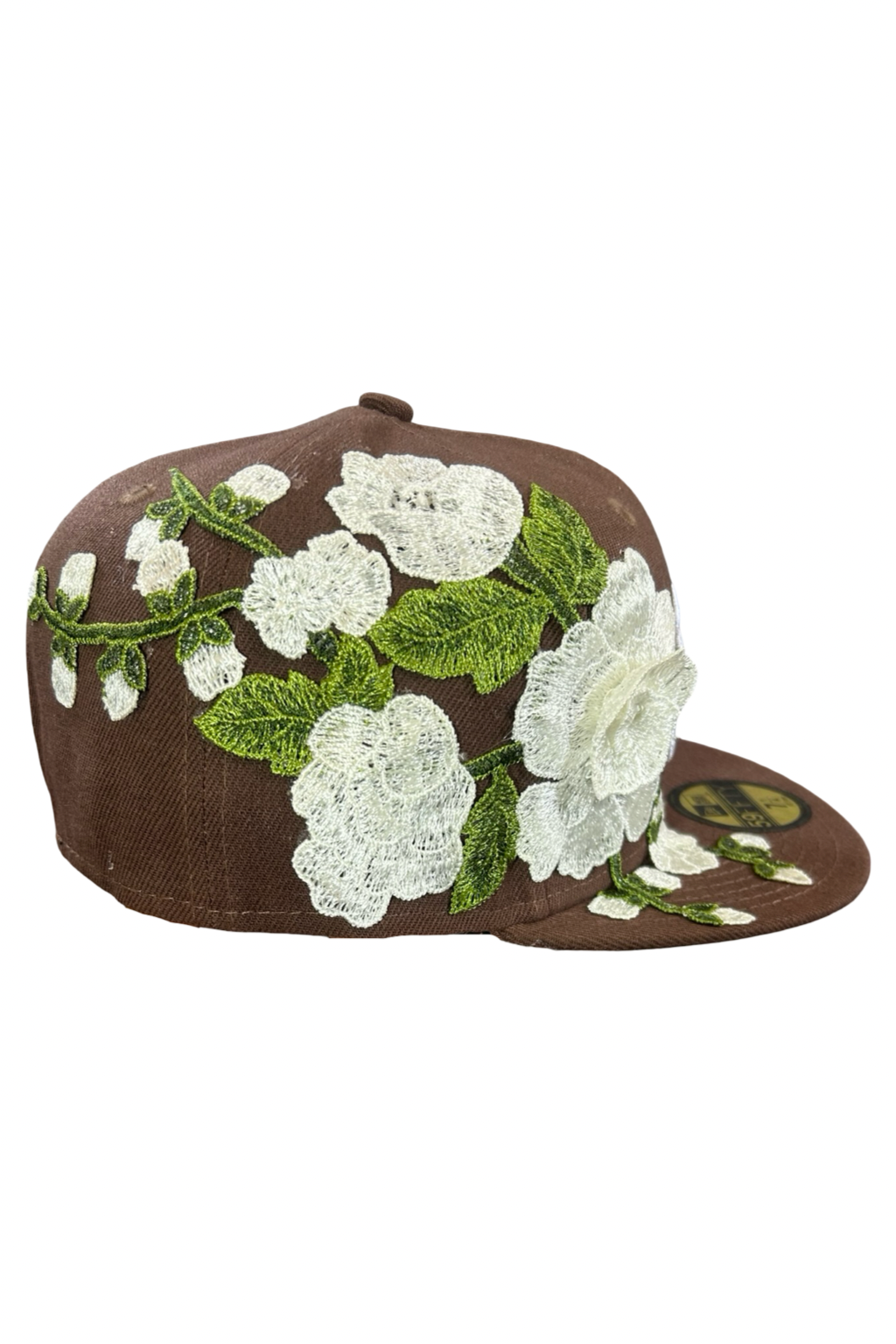 Casquette NY Floral Brown – New Era 59Fifty